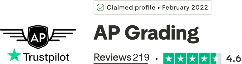 AP Grading évalué sur Trustpilot : 4,6 sur 5 étoiles à partir de 219 avis